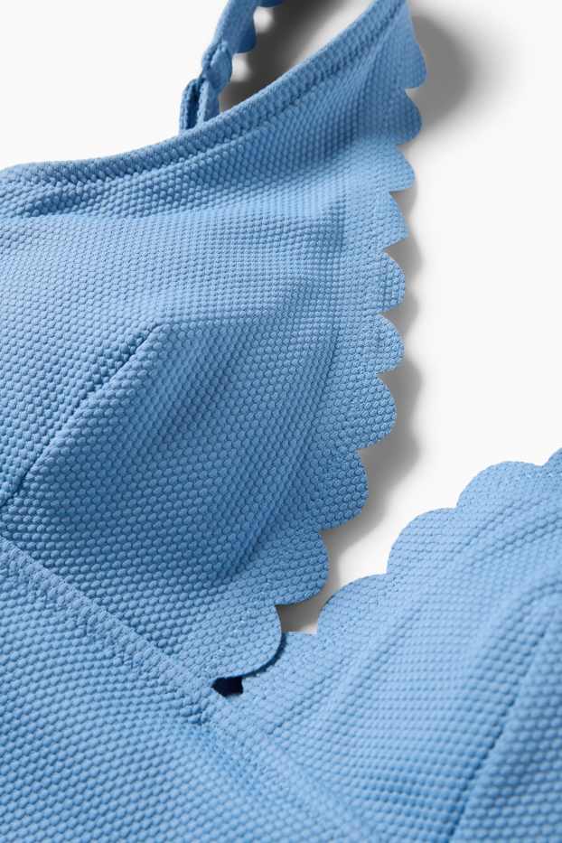 Damen - Shaping-Badeanzug - wattiert - LYCRA® XTRA LIFE™ - blau