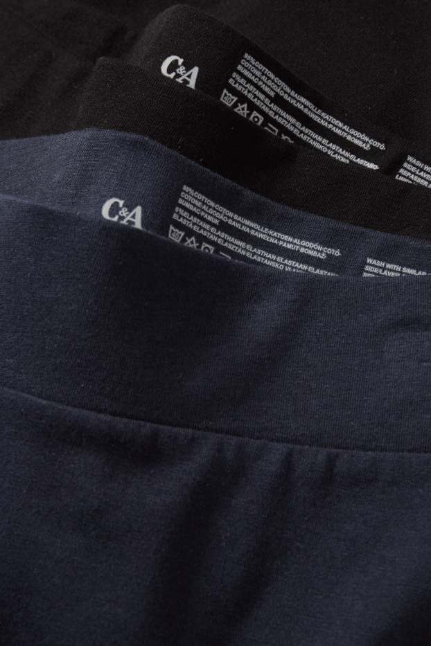 Women - Multipack of 2 - biker shorts - dark blue