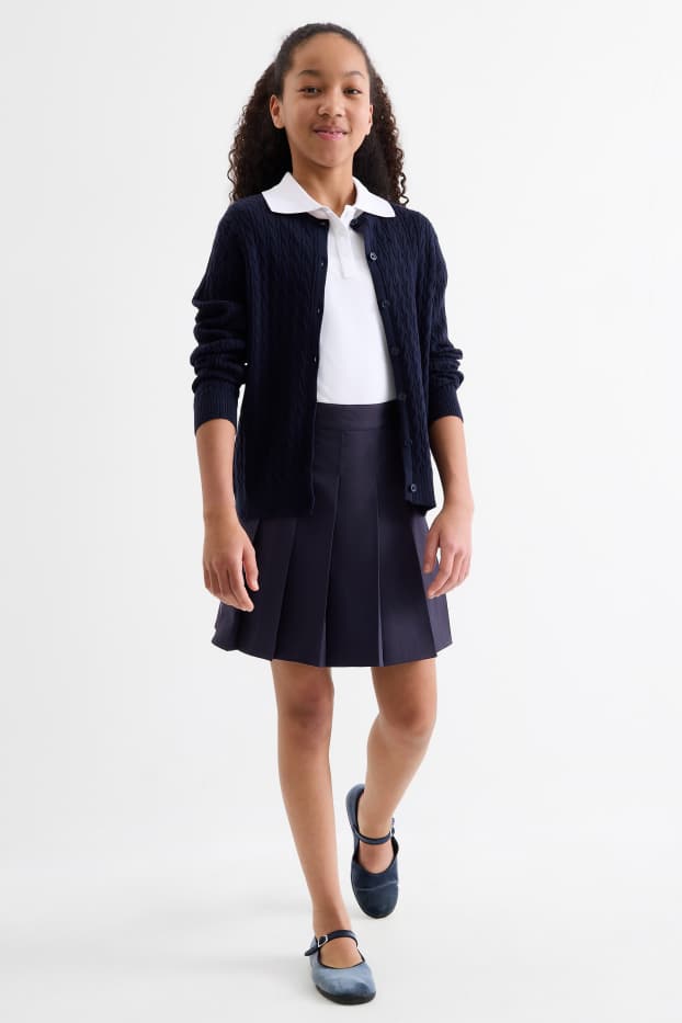 Enfants filles - Jupe - bleu foncé