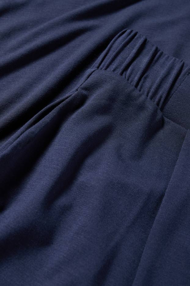 Femei - Pantaloni de trening - albastru închis