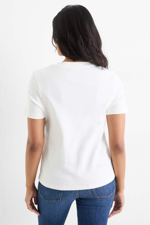 Femei - Tricou - regular fit - alb