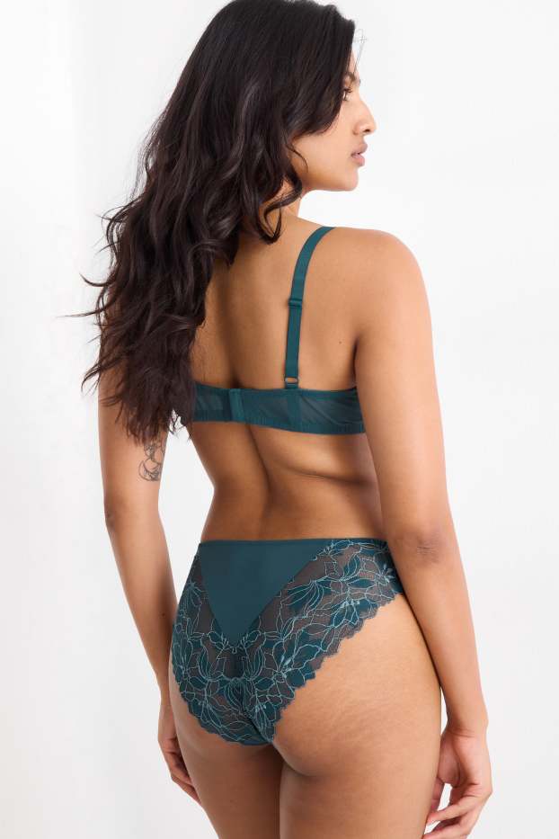 Donna - Slip - verde scuro