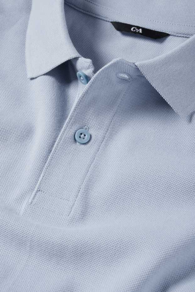 Home - Polo - regular fit - blau clar