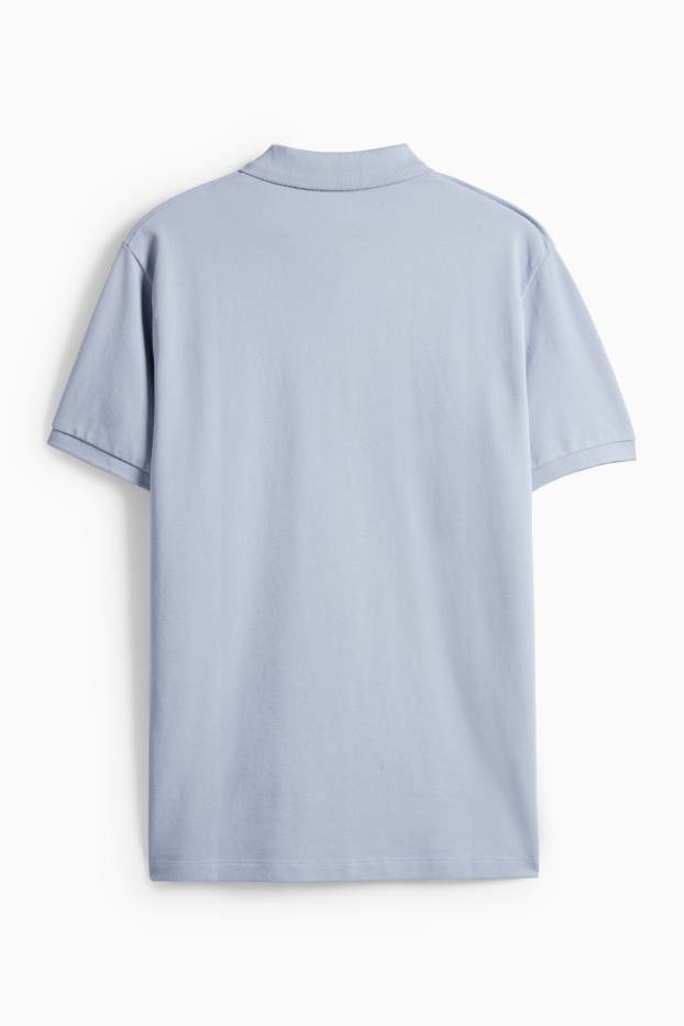 Home - Polo - regular fit - blau clar