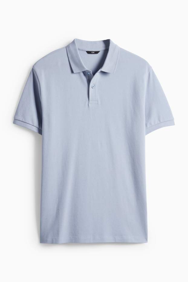 Home - Polo - regular fit - blau clar
