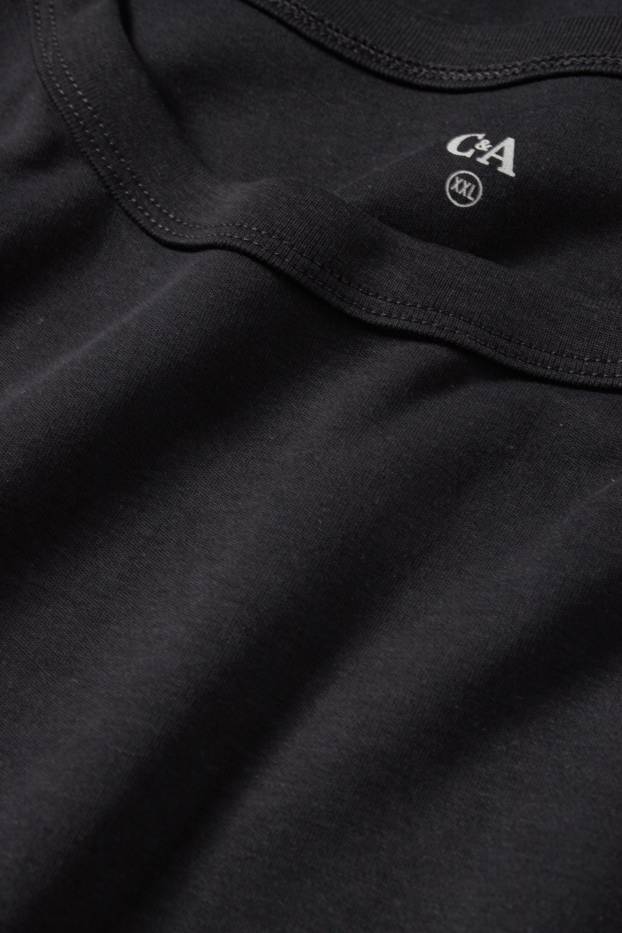 Dona - Vestit estil samarreta - negre