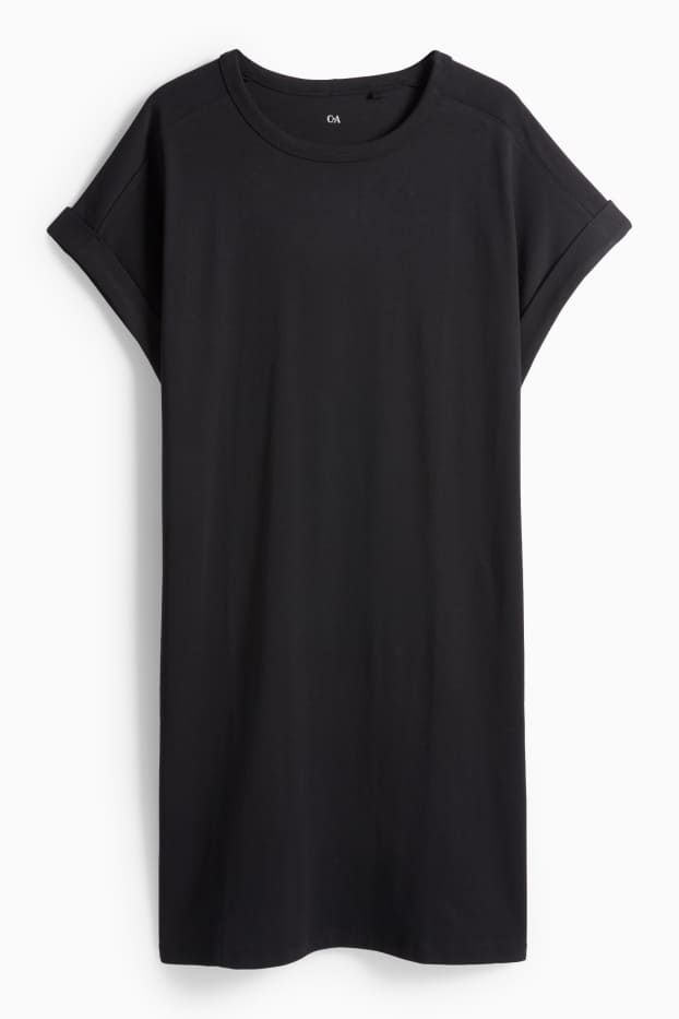 Dona - Vestit estil samarreta - negre