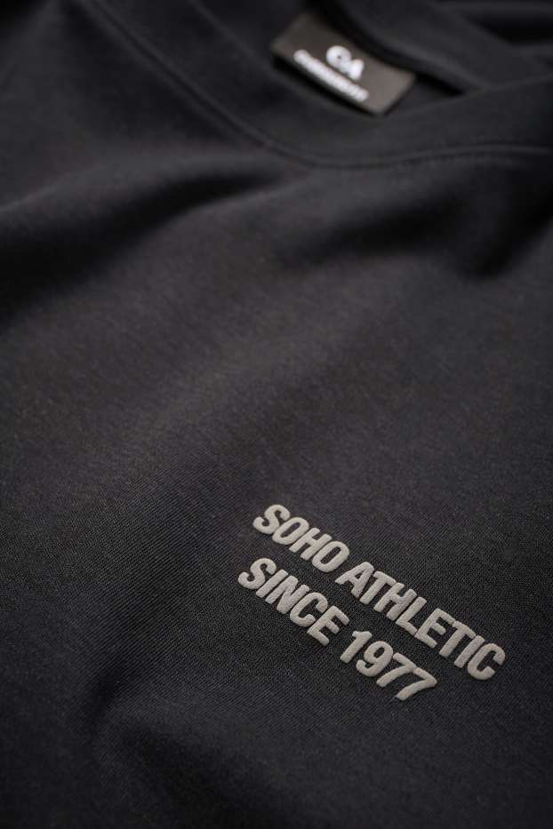 Herren - T-Shirt - Oversized - schwarz