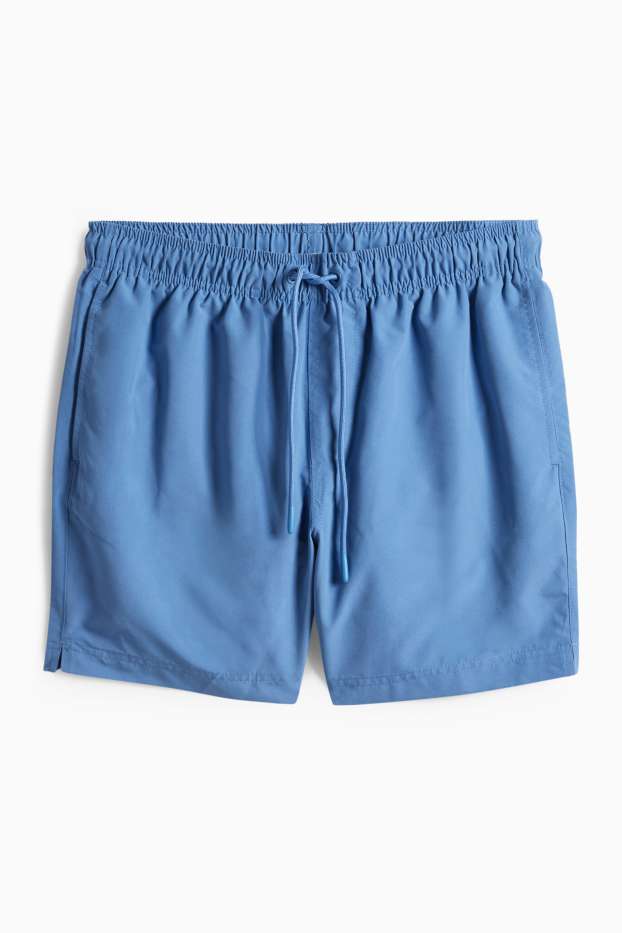 Hommes - Short de bain - bleu