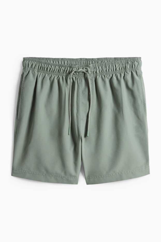 Herren - Badeshorts - grün