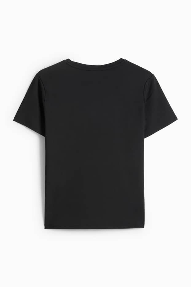 Women - T-shirt - slim fit - black