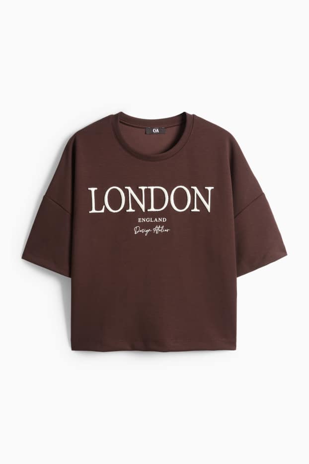 Dona - Dessuadora - marró fosc