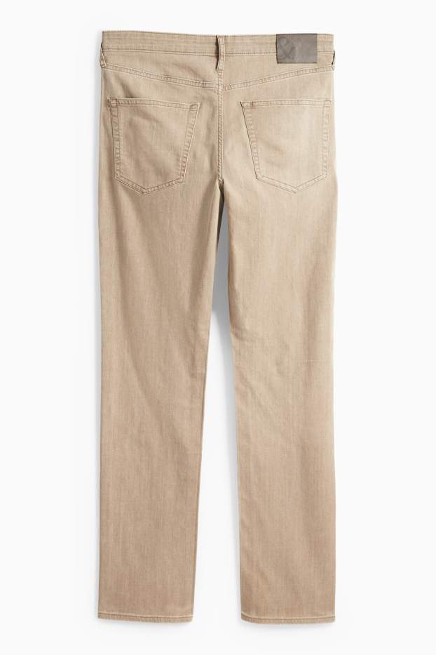 Hommes - Straight jean - beige