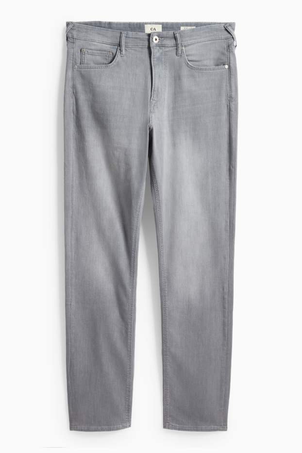 Men - Straight jeans - gray