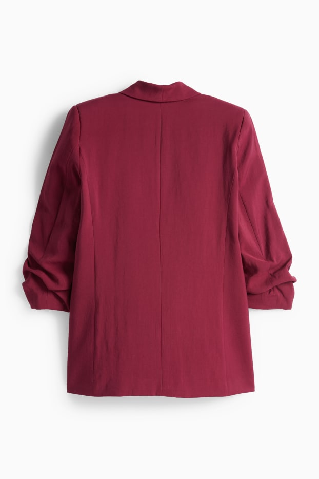 Dona - Blazer llarg - regular fit - bordeus
