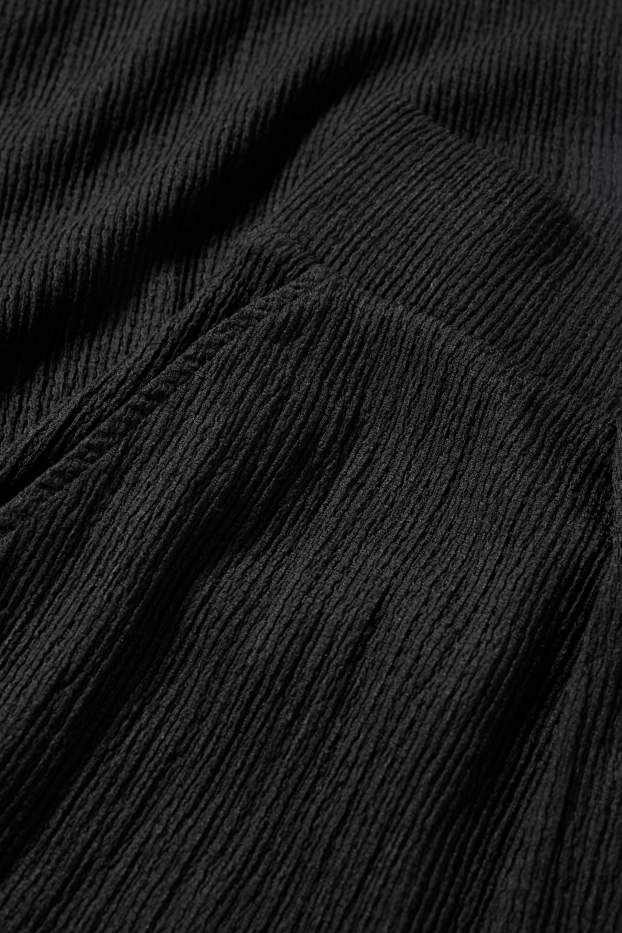 Femei - Pantaloni de trening - structurați - negru