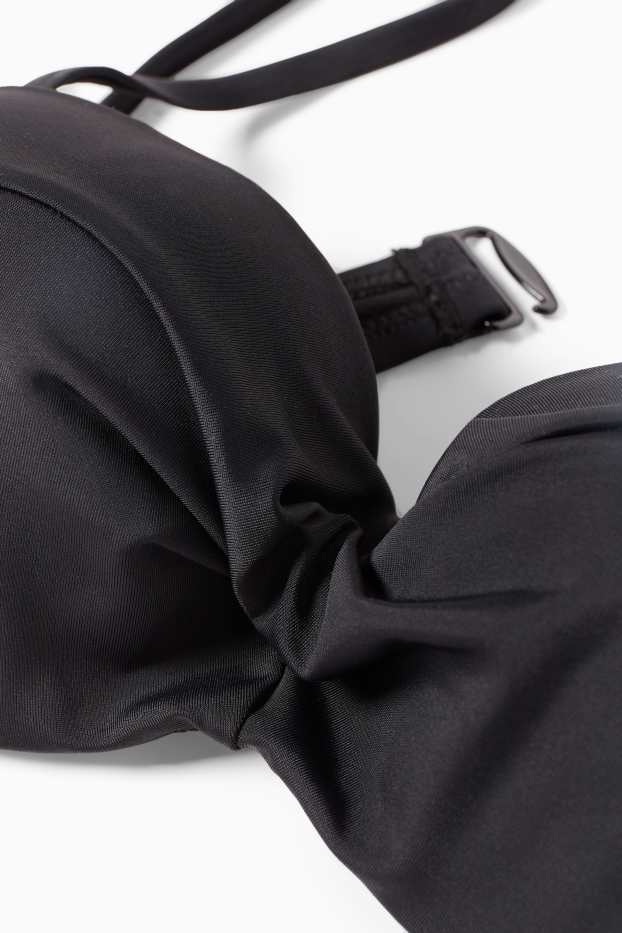 Dona - Top de biquini - de balcó - enconxat - XTRA LIFE™ - negre