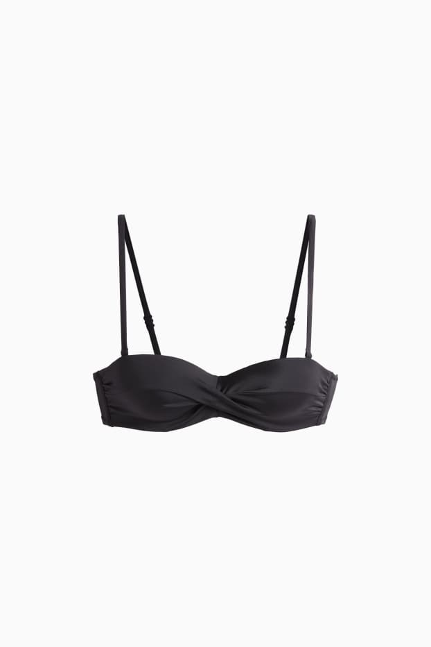 Dona - Top de biquini - de balcó - enconxat - XTRA LIFE™ - negre
