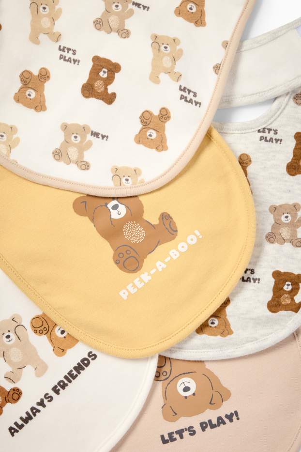 Baby Girls - Baby bibs - beige