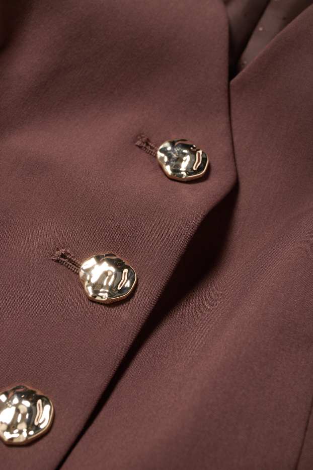 Dona - Armilla formal - regular fit - marró fosc