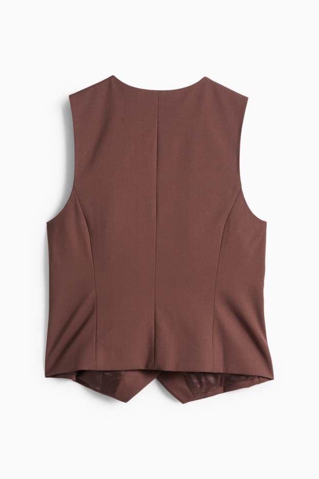 Dona - Armilla formal - regular fit - marró fosc