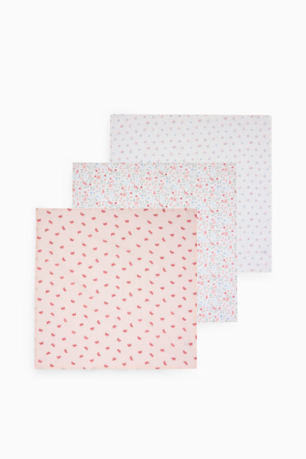 Baby Girls - Baby nappies - white / rose