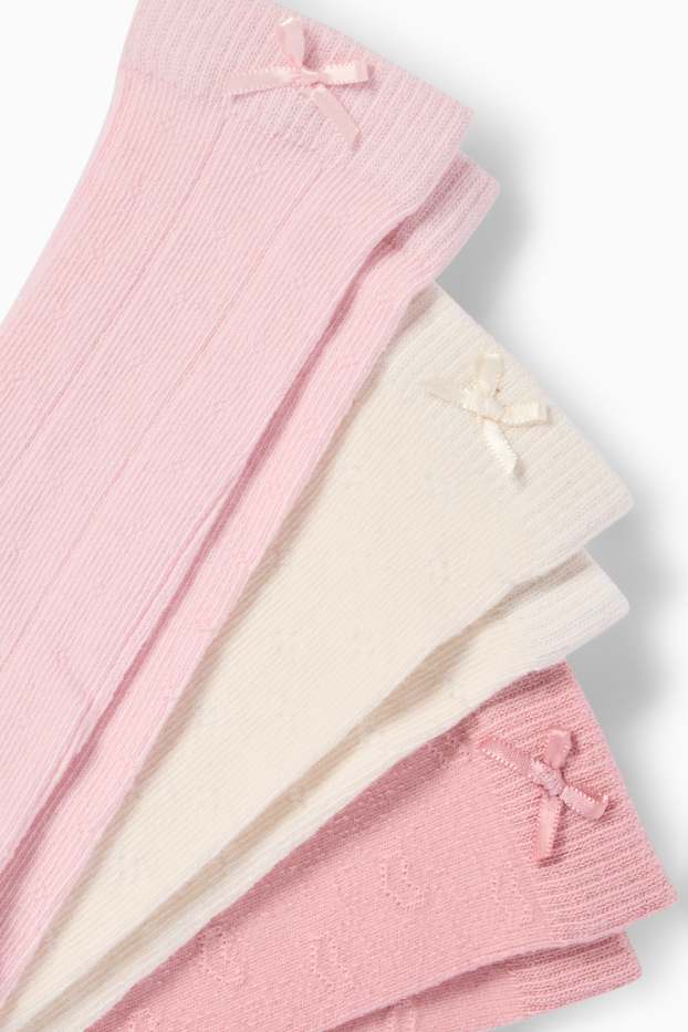 Bebeluși - fete - Șosete bebeluși - roz