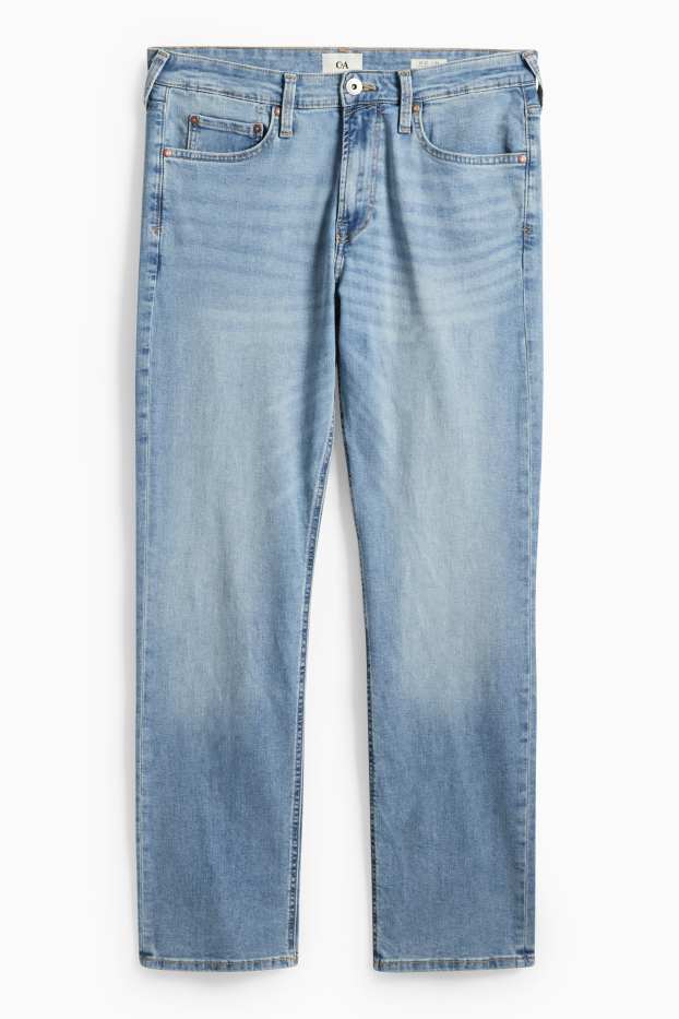 Bărbați - Straight jeans - albastru deschis