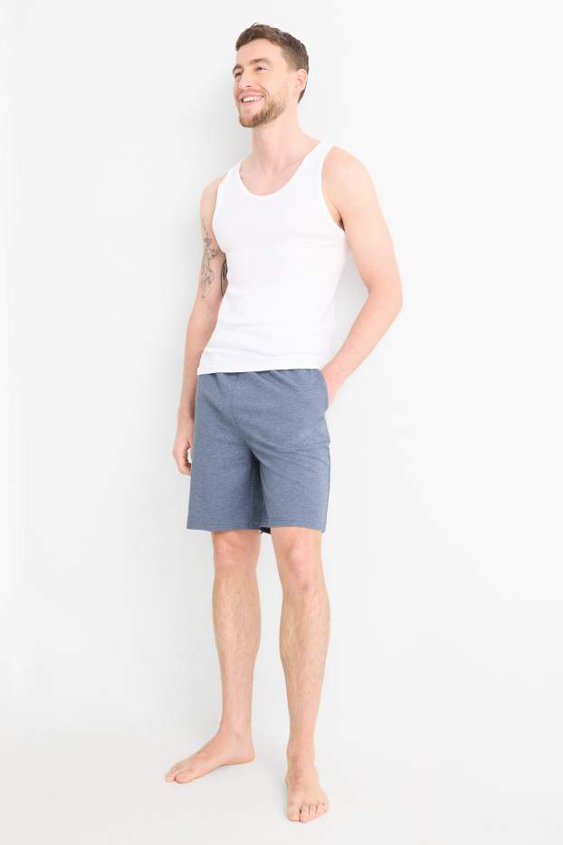 Men - Short Pyjamas - blue