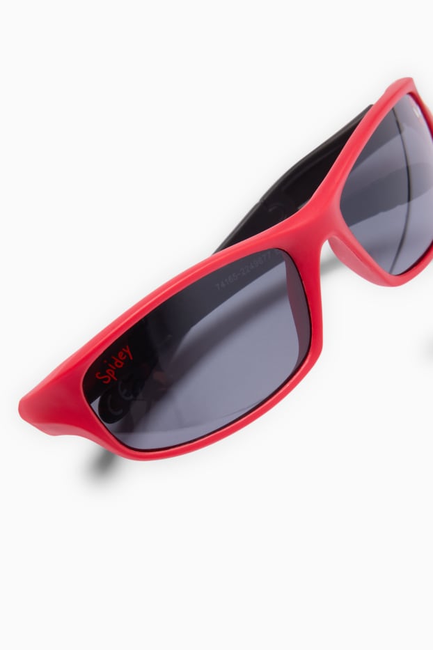 Children Boys - Spider-Man - sunglasses - red