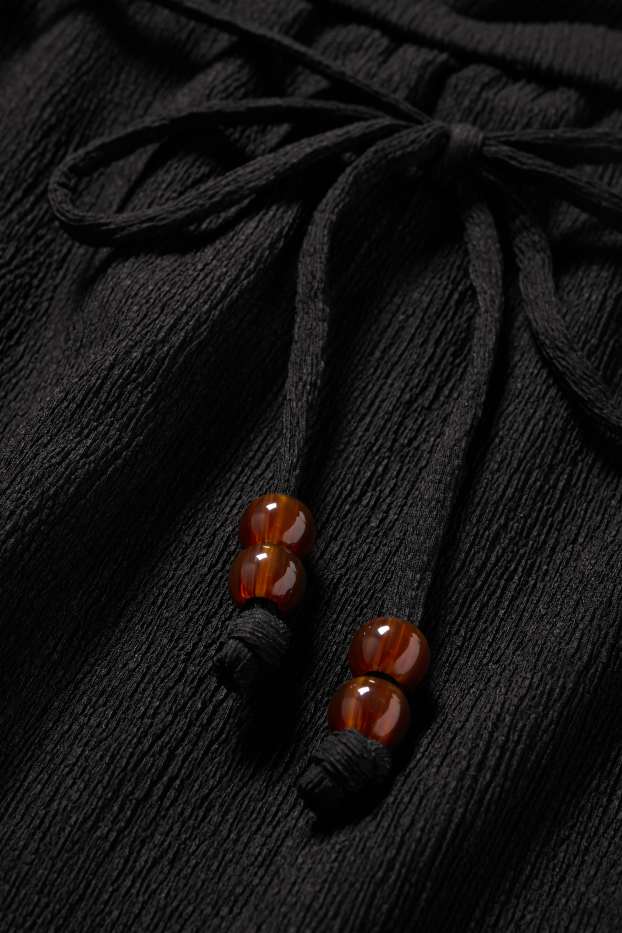 Damen - Rock - strukturiert - schwarz