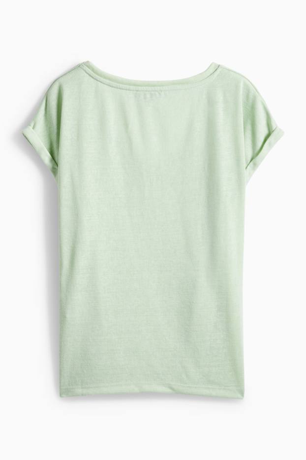 Dámské - Tričko - světle zelená