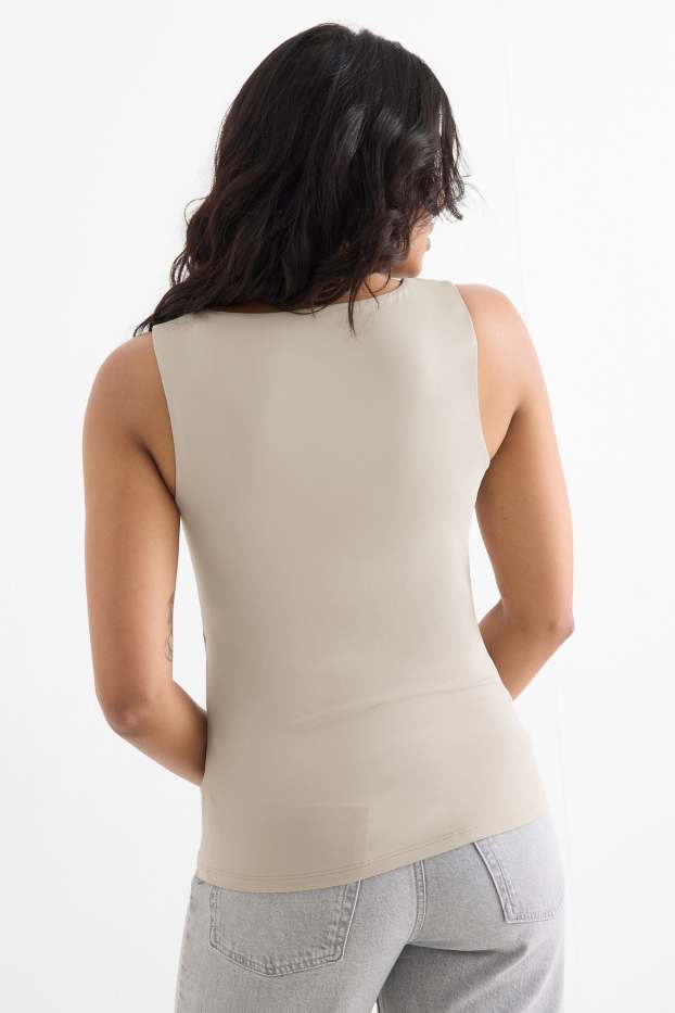 Donna - Confezione da 2 - top - nero / beige