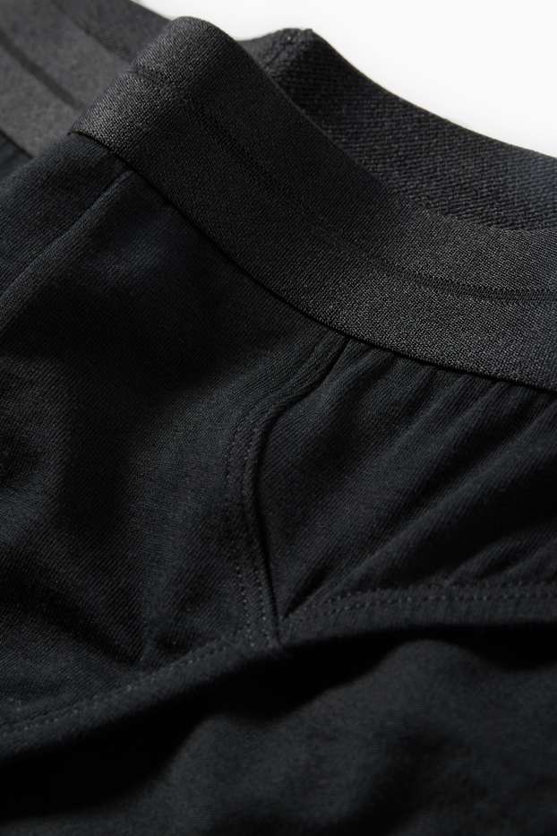 Pánské - Multipack 3 ks - kalhotky - černá