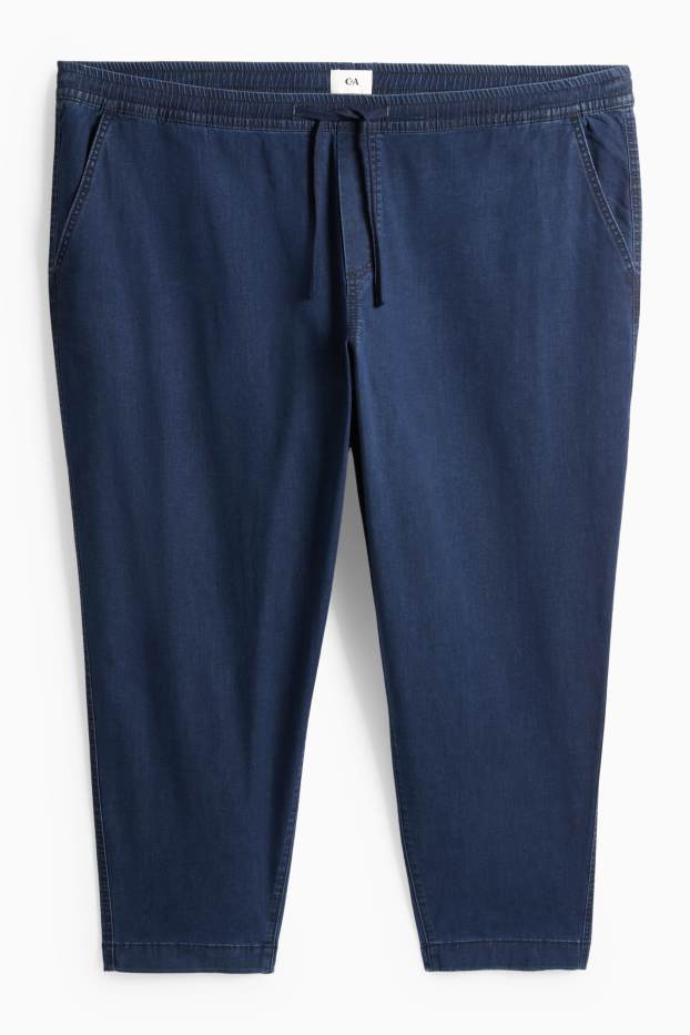 Home - Xinos texans - tapered fit - LYCRA® - blau fosc