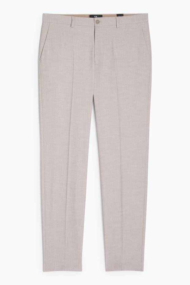 Herren - Baukasten-Hose - Regular Fit - Flex - beige