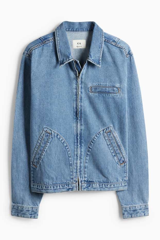 Herren - Jeansjacke - blau