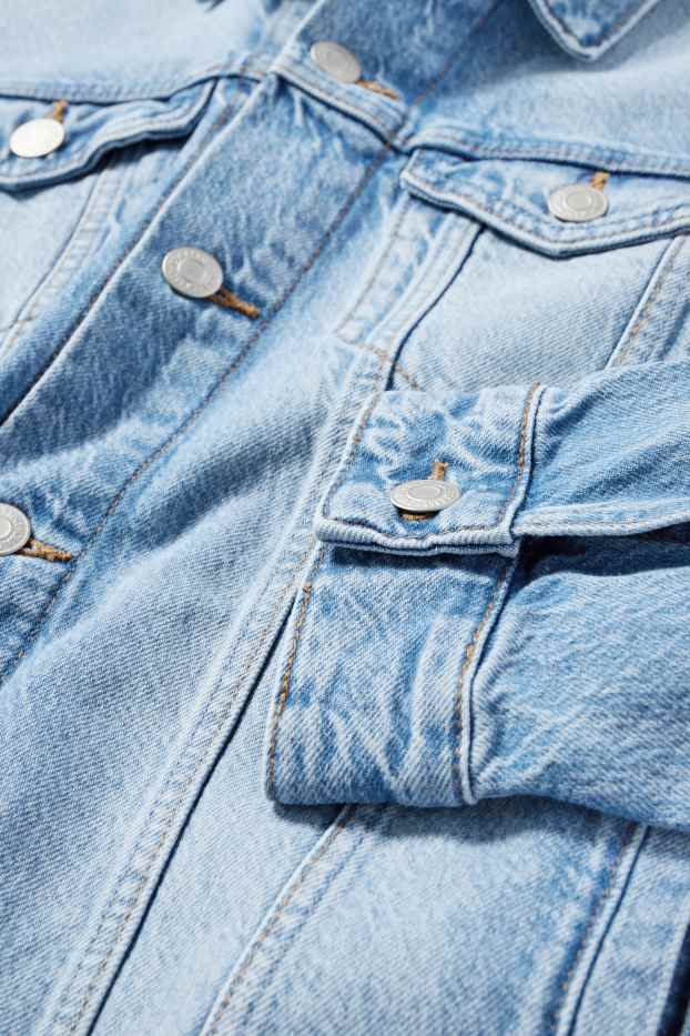 Heren - Spijkerjasje - blauw