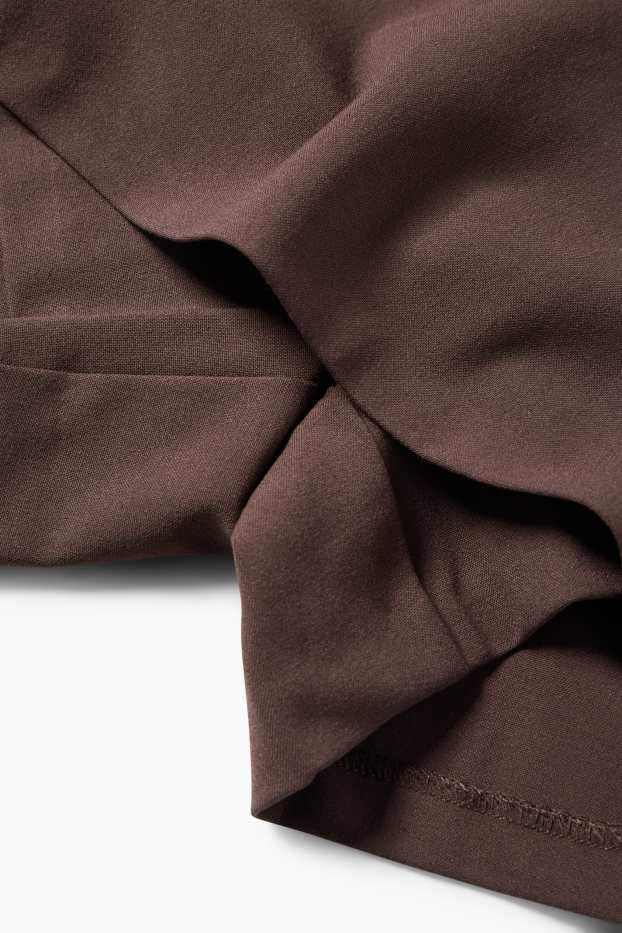 Donna - Gonna pantaloncino - marrone scuro