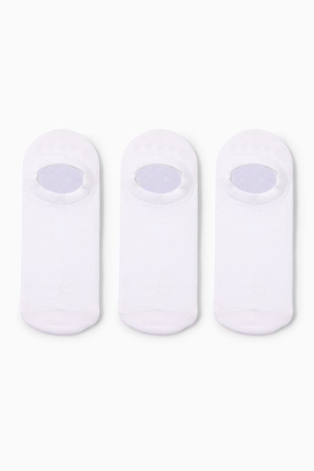 Dona - Paquet de 3 - mitjons invisibles - blanc