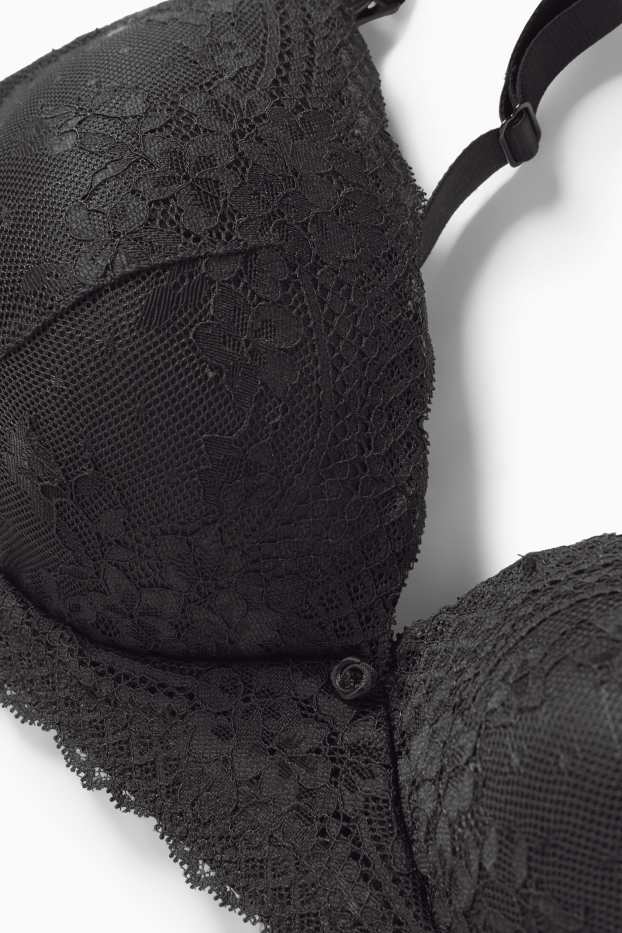 Dona - Sostenidors de lactància sense cèrcols - enconxats - negre