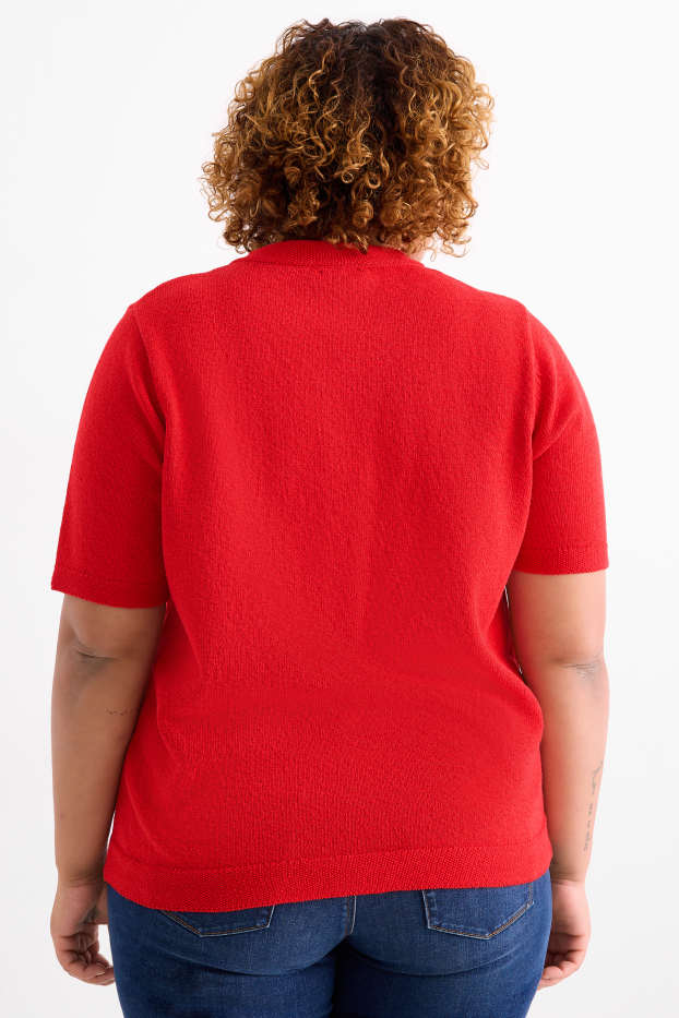 Donna - Cardigan - rosso