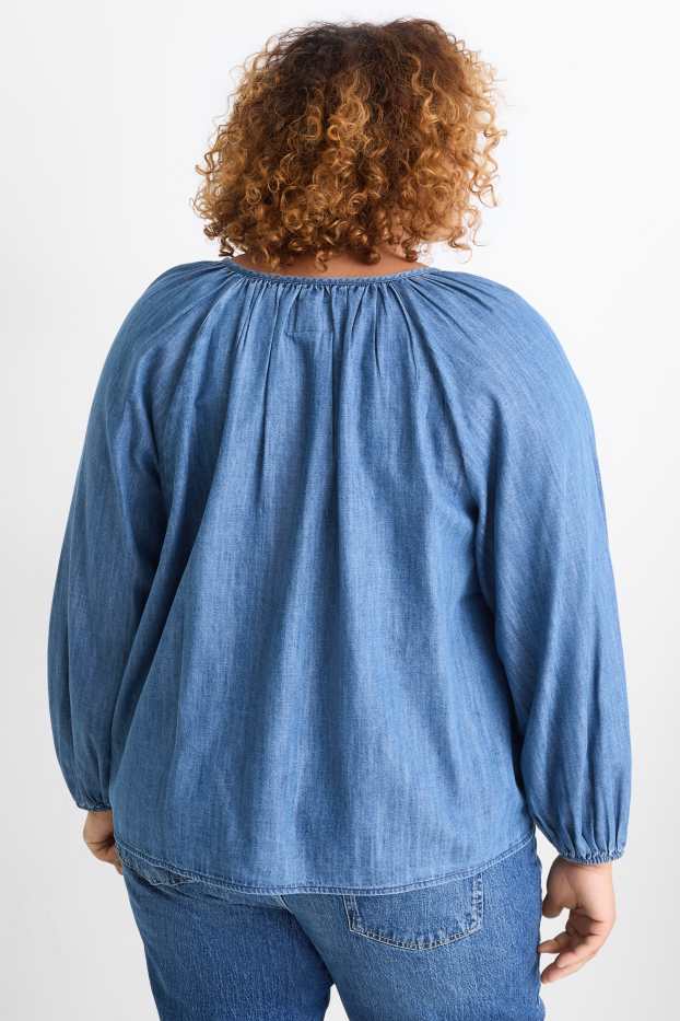 Dona - Túnica - aspecte texà - texà blau