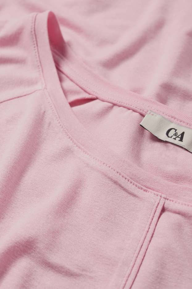 Damen - T-Shirt - rosa