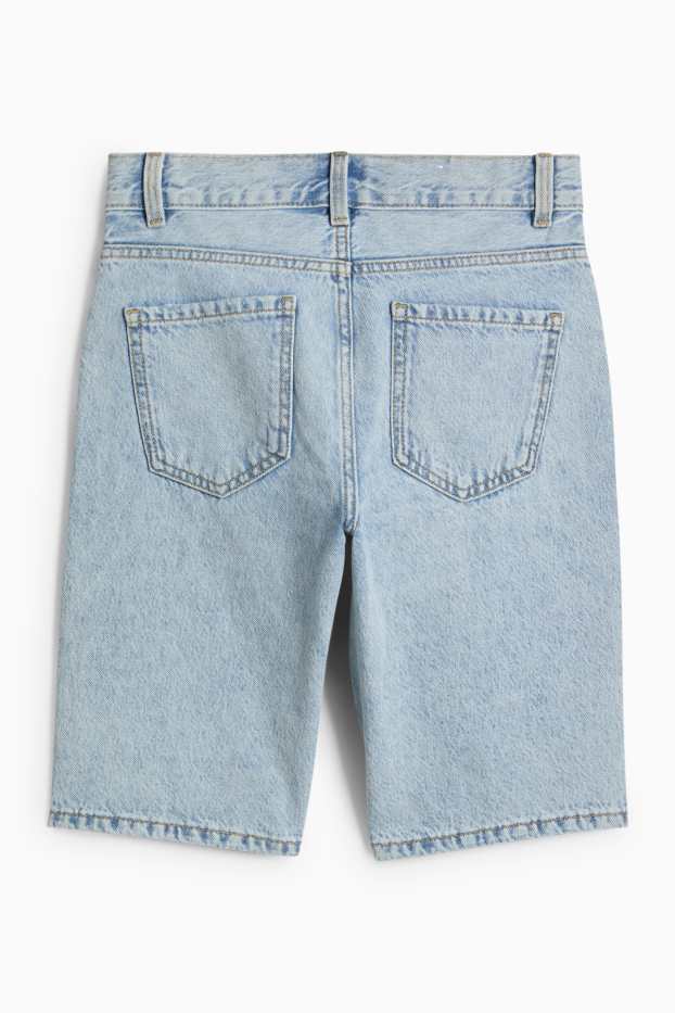 Enfants garçons - Bermudas en jean - bleu