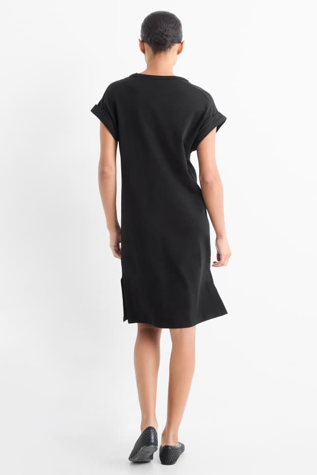 Dona - Vestit estil samarreta - negre