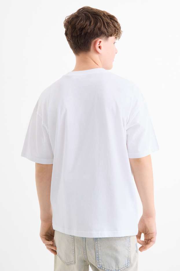 Kinder Jungen - Fast & Furious - Kurzarmshirt - weiss