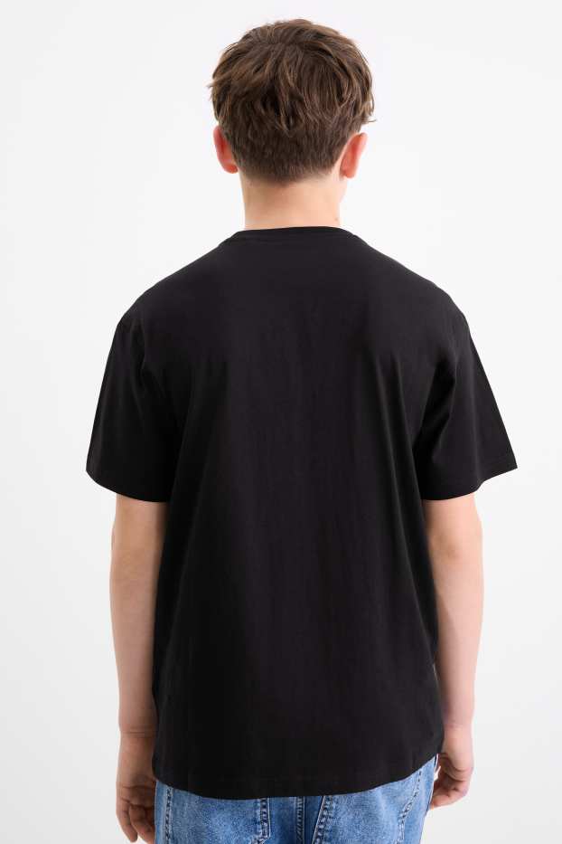 Kinderen: jongens - Astro Bot - T-shirt - zwart