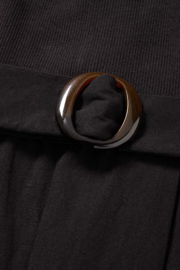 Femmes - Combinaison avec ceinture - noir