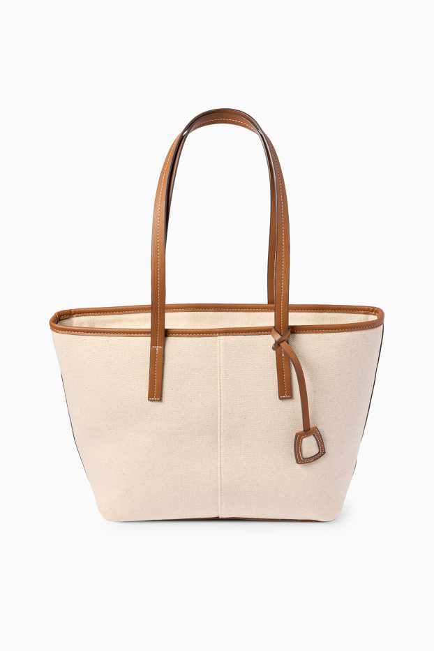 Donna - Shopper grande - beige / marrone